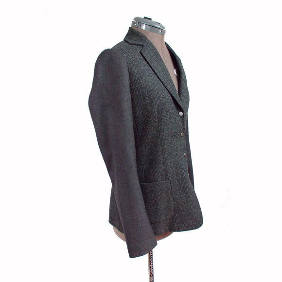 Tehari Grey Wool Blazer - Picture 2 of 8